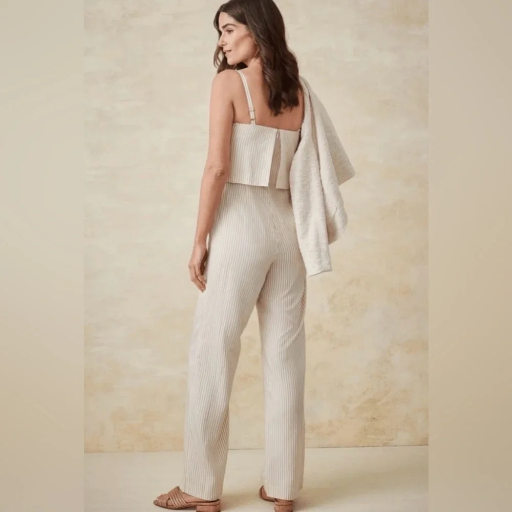 J. McLaughlin Women's Muriel Jumpsuit In Stripes - Picture 3 of 8